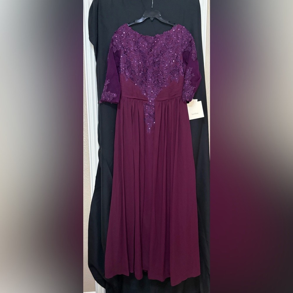 Elegant Purple Dress